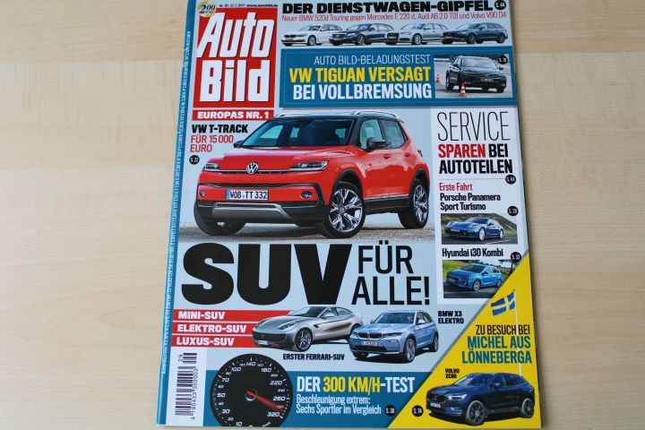 Deckblatt Auto Bild (29/2017)